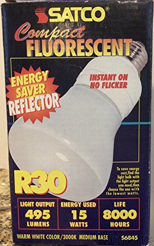 Satco S6845 Compact Fluorescent Reflectors