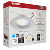 Satco S11260 - 10 Watt - 5-6 in. LED Recessed Downlight - Tunable White - Starfish IOT - 120 Volt - 800 Lumens