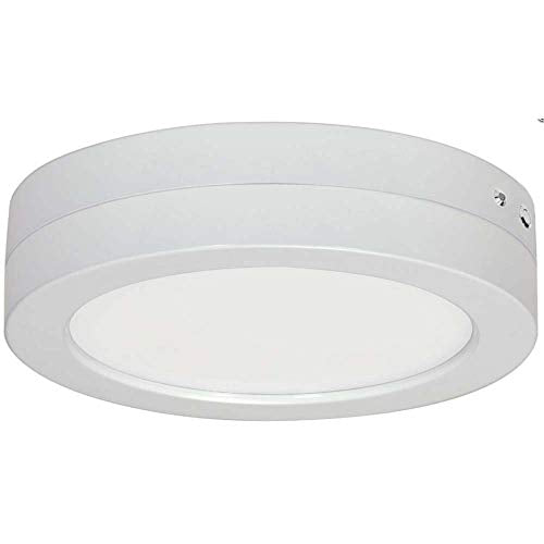 Satco S29344, Battery Backup Module For Flush Mount LED Fixture; 7" Round; White Finish