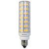 BULBRITE 770640 6.5 Watt T6 LED - E11 Miniature Candelabra Base - 2700 Kelvin Warm White - 700 Lumens - Clear - 120 Volt