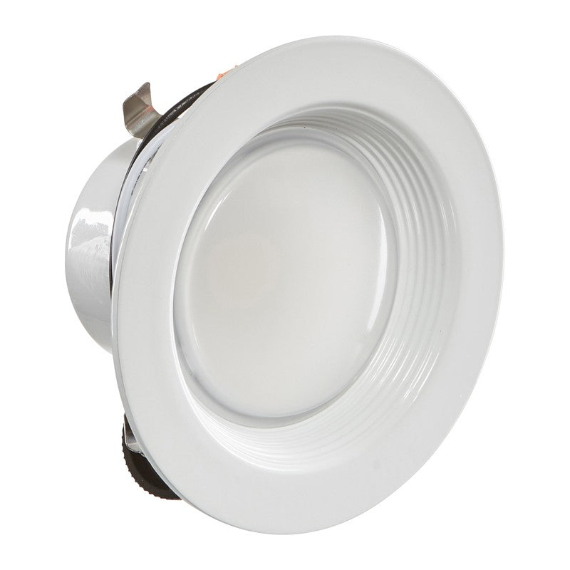 4 Inch LED Retrofit - Round - Baffled Trim - 10 Watt - 1300 Lumens - 2700K Kelvin - 80 CRI - 35000 - Dimmable - LR24802