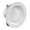 4 Inch LED Retrofit - Round - Baffled Trim - 10 Watt - 1300 Lumens - 2700K Kelvin - 80 CRI - 35000 - Dimmable - LR24802