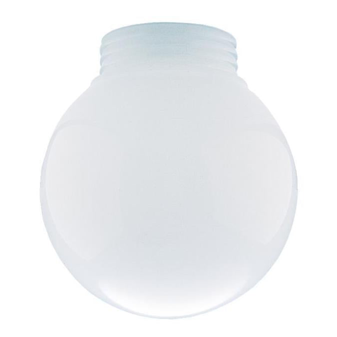 Westinghouse 8545000 White Glass Threaded Neck Globe Shade