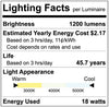 Luxrite LR23594 9 inch Slim LED Surface Mount 3CCT Round