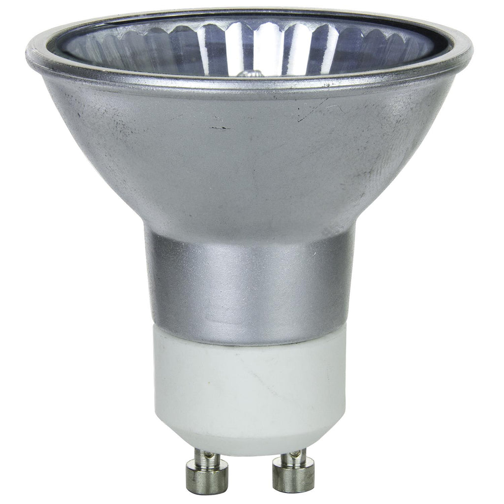 Halogen - Silver Back MR16 Mini Reflector - 35 Watt -Bright White - 3200 Kelvin