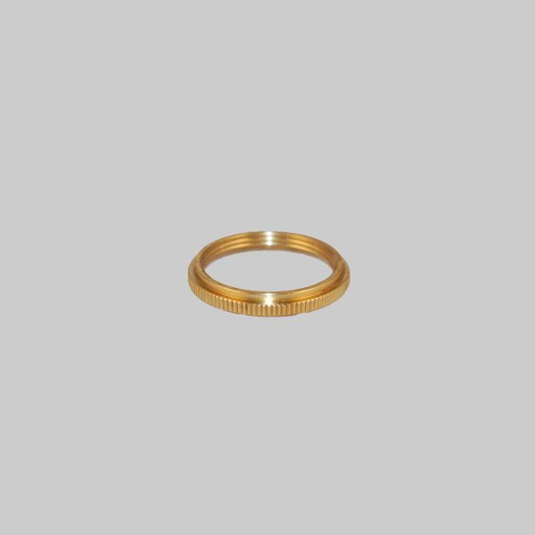 Kirks Lane-30319 - solid brass "uno ring" 1 1/4"IDx1 1/2"OD polished finish