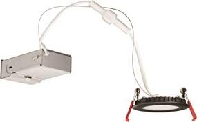 Lithonia WF3-LED-30K-MB - 3 Inch Wafer-Thin LED Downlight - 3000 Kelvin  - Matte Black Finish