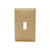 Morris Products 81010 Lexan Wall Plates 1 Gang Toggle Switch Ivory - A durable 1 Gang Wall Plate for Toggle Switch.