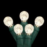 American Lighting G12-70/4-G-WW-S Commercial Standard Grade G12 LED Light String - 23.6 feet - Warm White - 70 LED - 6 Inch Space - 120 Volt - 4.8 Watt Per String - Green Wire