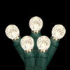 American Lighting G12-70/4-G-WW-S Commercial Standard Grade G12 LED Light String - 23.6 feet - Warm White - 70 LED - 6 Inch Space - 120 Volt - 4.8 Watt Per String - Green Wire