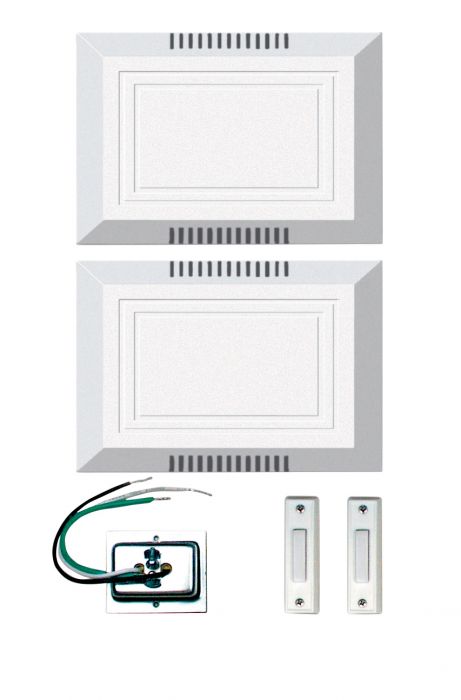 Craftmade C102X2L - Two Chime Builder Kit White