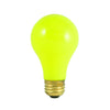 Bulbrite 106825 25 Watt A19 Incandescent Ceramic Yellow Party Bulb