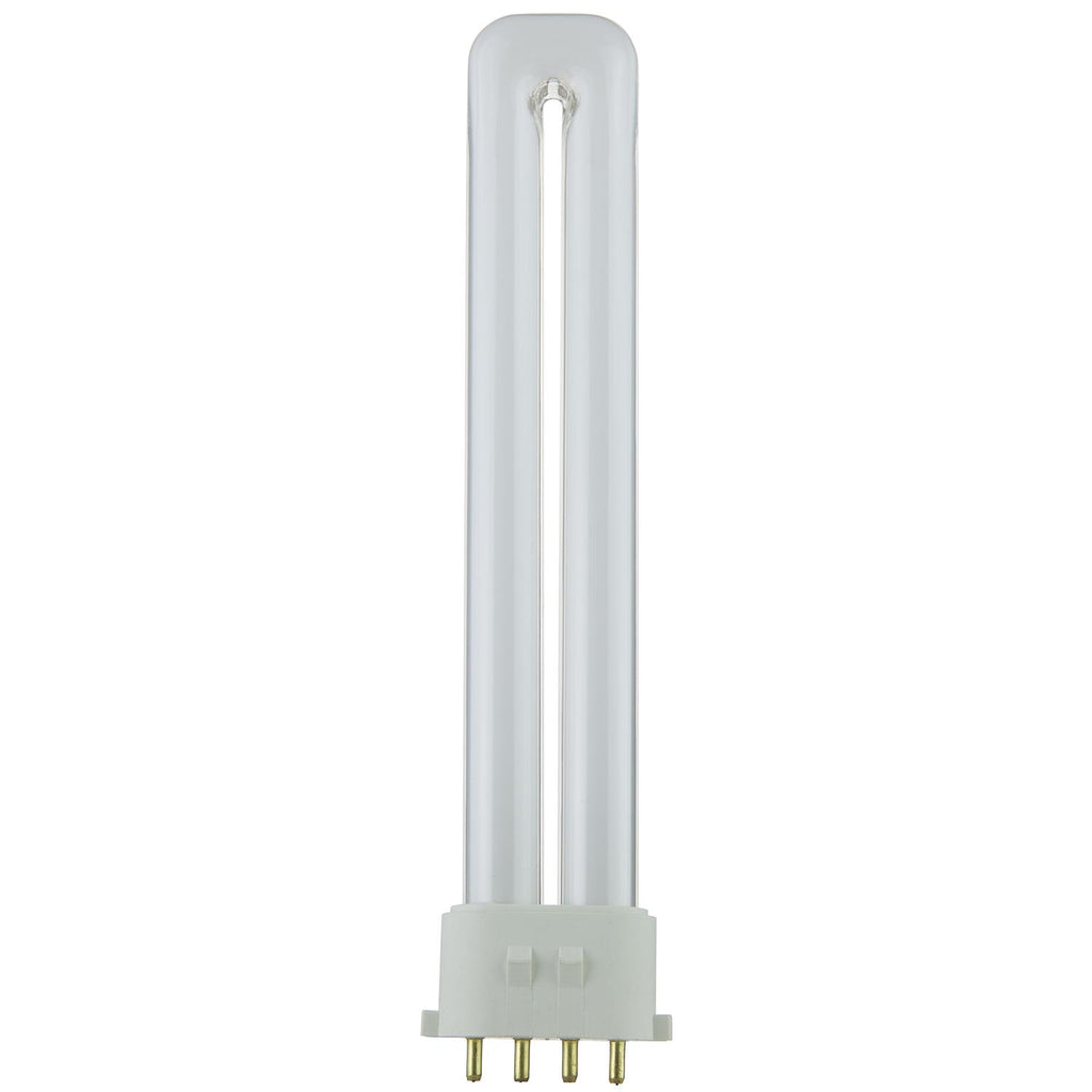 Plug-In - PL 4-Pin Single U-Shaped Twin Tube - 13 Watt - 720 Lumens  - Warm White - 2700 Kelvin