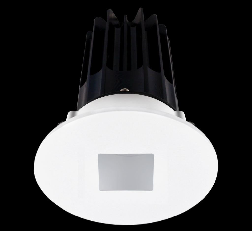 Lotus LED-2-S15W-5CCT-2RRAK-2RSH 2 Inch Round Recessed LED 15 Watt Designer Series - 5CCT Selectable - 1000 Lumen - Alzak Reflector - Square Hole Trim