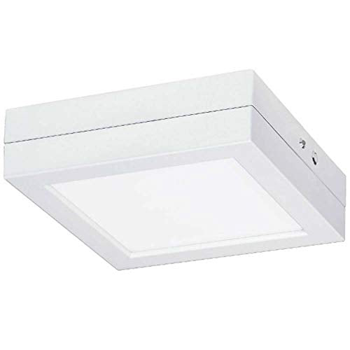 Satco S29345, Battery Backup Module For Flush Mount LED Fixture; 7" Square; White Finish