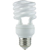 Compact Fluorescent - Super Mini Spiral - 13 Watt - 900 Lumens  - Daylight - 6500 Kelvin