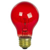 Incandescent - A19 Colored - 25 Watt -Red - Red