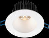 Lotus LED Lights LD4R-5CCT-HO-4R-CPL-WH 4 inch Round Deep Regressed LED Downlight w/ Polycarbonate Round 4" White Trim - High Output - 18 Watt - 5CCT - 30 degree Beam Angle - Type IC Air-Tight Wet Plenum- Energy Star -CRI 90+ Corrosion Resistant