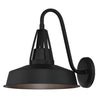 Westinghouse 6373200 LED Wall Fixture Lantern - 15 Watt Dimmable - Matte Black Finish