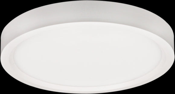 Lotus LED Lights ADS7R9-5K-WH Surface Mount LED Disk White Trim