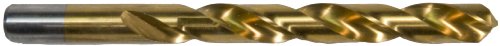 Morris Products 13544 5/16 inch X 4-1/2 inch Titanium Coated High Speed Steel Drill Bit