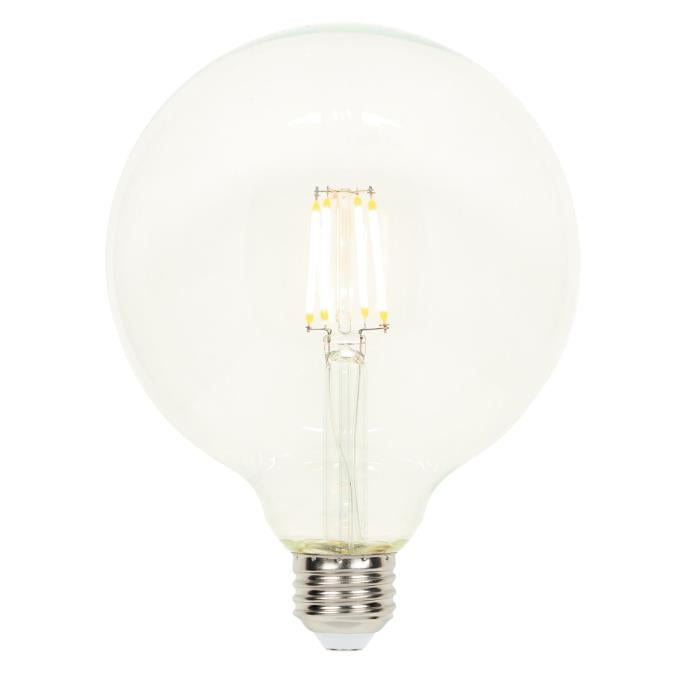 Westinghouse 4317400 Filament LED G40 Globe Dimmable Light Bulb - 4.5 Watt - Clear - 2700 Kelvin - E26 Base