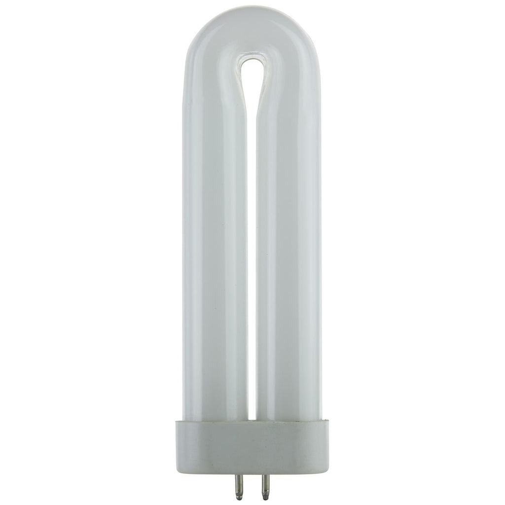 Plug-In - FUL 4-Pin Single U-Shaped Twin Tube - 8 Watt - 350 Lumens  - Cool White - 4100 Kelvin