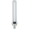 Plug-In - PL 2-Pin Single U-Shaped Twin Tube - 9 Watt - 530 Lumens  - Neutral White - 3500 Kelvin