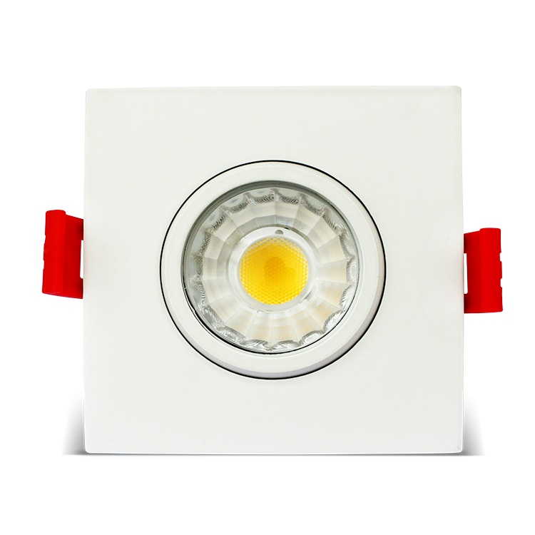 3 Inch Recessed Gimbal LED Downlight - 8 Watt - 600 Lumens - 3000K Kelvin - 80 CRI - 50000 Average Rated Hours - Dimmable - LR23247