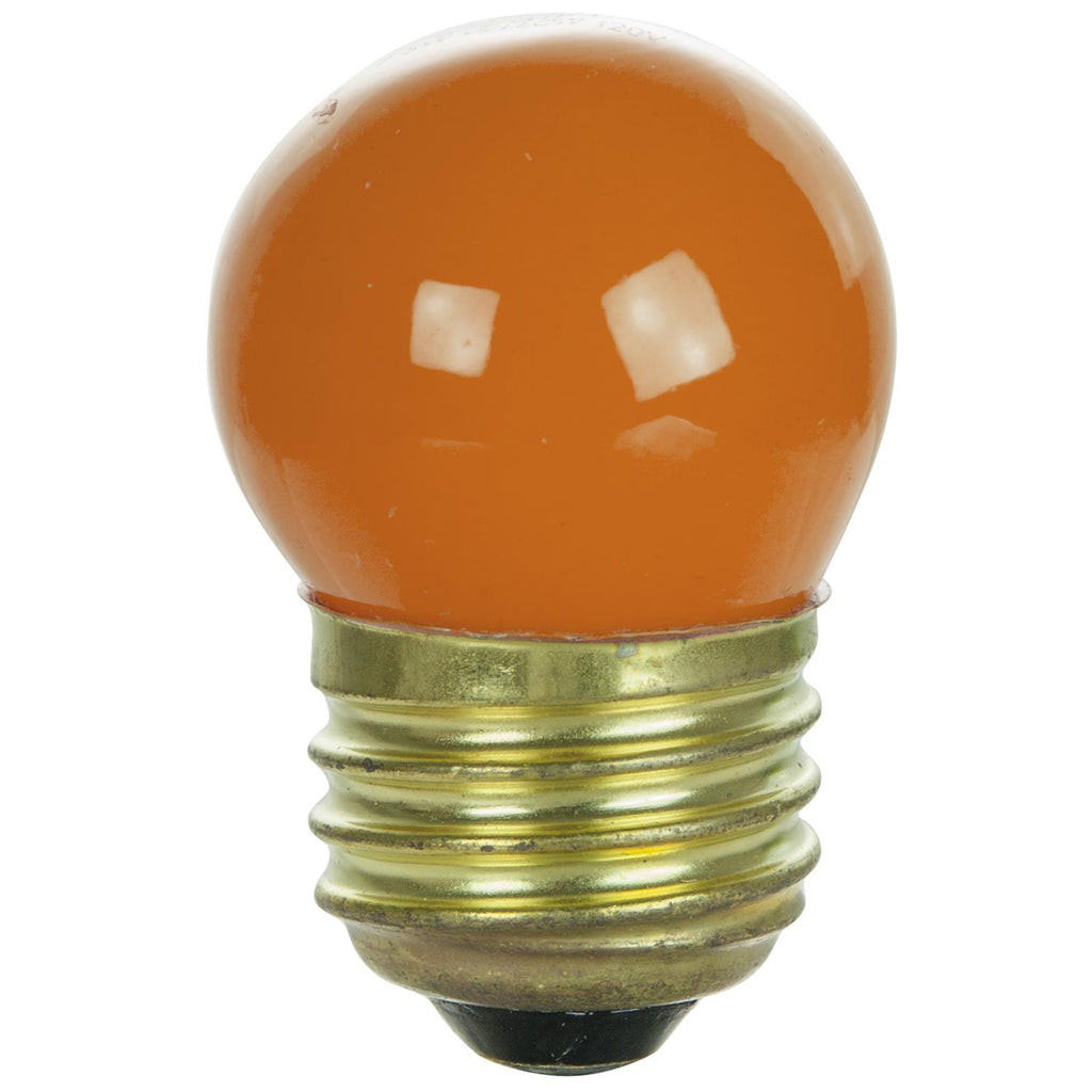 Sunlite 01235-SU - 7.5S11/O Incandescent S11 Colored Indicator Bulb