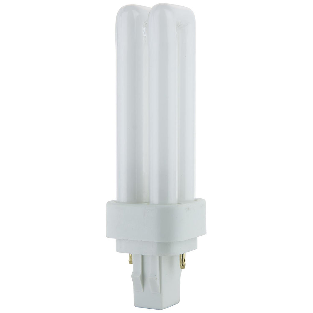 Plug-In - PLD 2-Pin Double U-Shaped Twin Tube - 13 Watt - 660 Lumens  - Super White - 5000 Kelvin