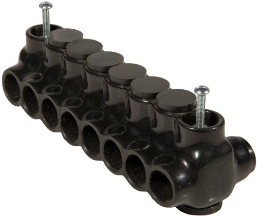 Morris Products 97876 750-6 Blk Insul Conn Mtg Dual