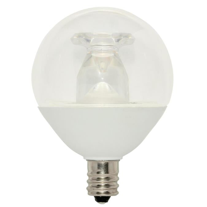 Westinghouse 5321300 G16.5 LED Globe Dimmable Light Bulb - 7 Watt - 2700 Kelvin - E12 Base
