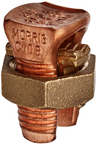 Morris Products 90318 #4 Copper Split Bolt