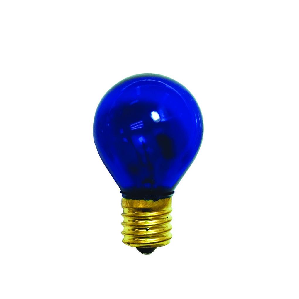 Bulbrite 702310 10 Watt S11 Incandescent Transparent Blue