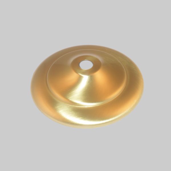 Kirks Lane-64222 - 4-1/8" brush brass vase cap