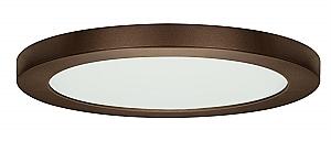 Satco S9652 LED Fixture 13 inch Flush Mount  - 25 Watt -  Round -  Bronze Finish