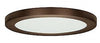 Satco S9652 LED Fixture 13 inch Flush Mount  - 25 Watt -  Round -  Bronze Finish