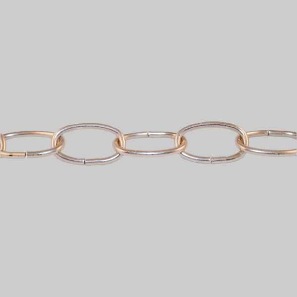 Kirks Lane-50329 - 8ga oval chrome chain