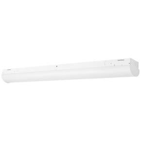 Sunlite 85480-SU - LFX/EC/4'/40W/MV/D/40K - 48 Inch Linear LED Strip Fixture - 4000K - Cool White - White Finish