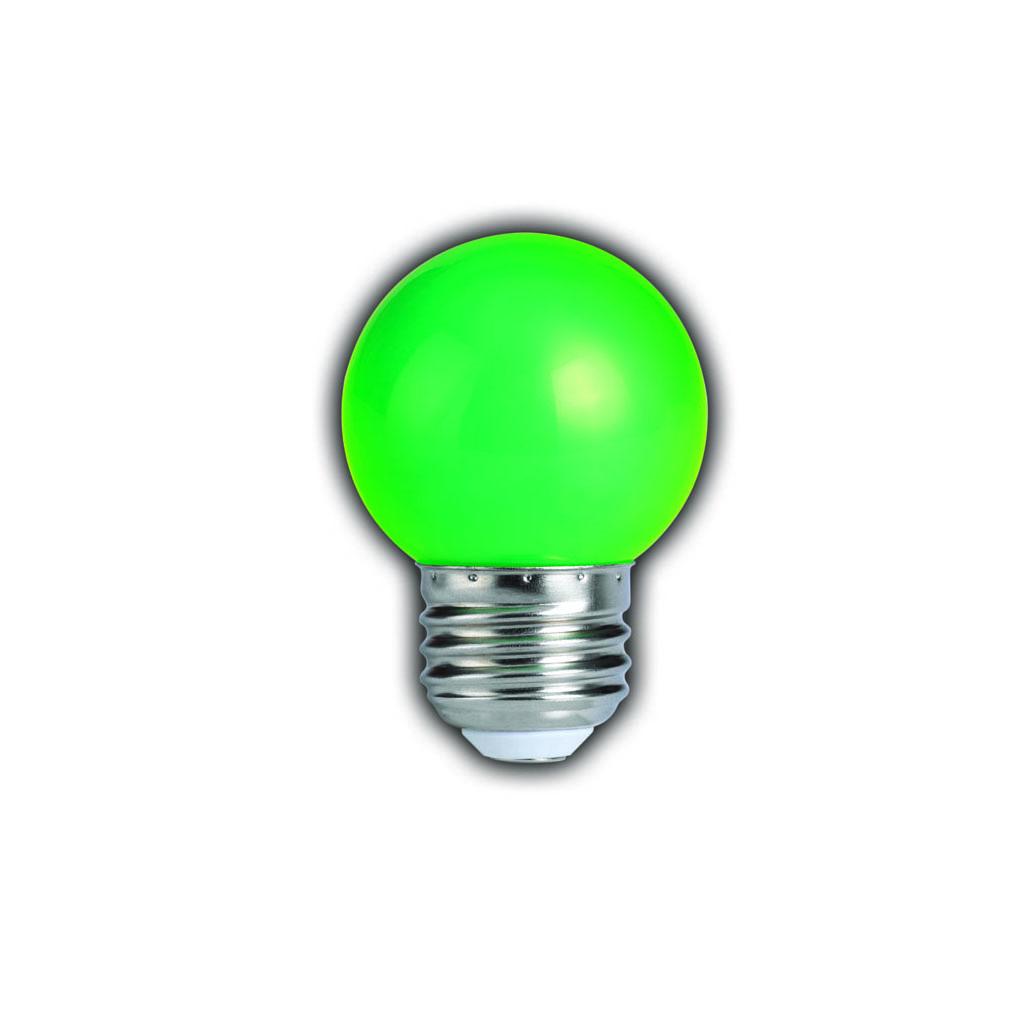 Bulbrite 770152 1 Watt G14 LED Globe Green
