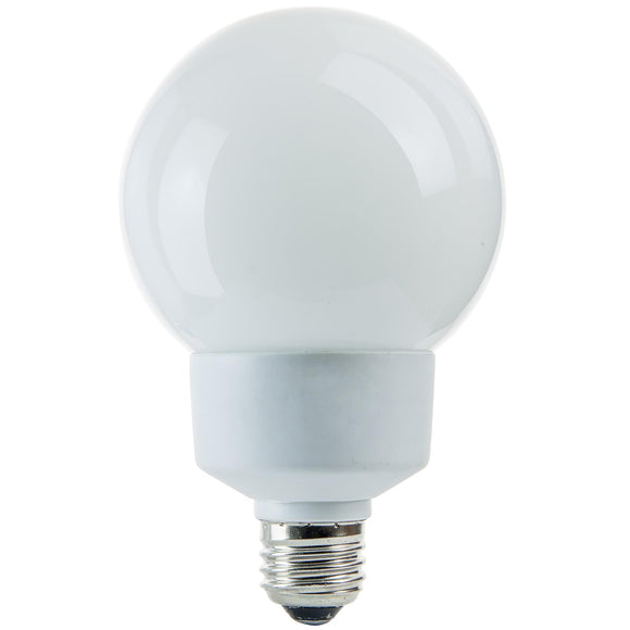 Compact Fluorescent - Globe - 20 Watt - 900 Lumens  - Super White - 5000 Kelvin