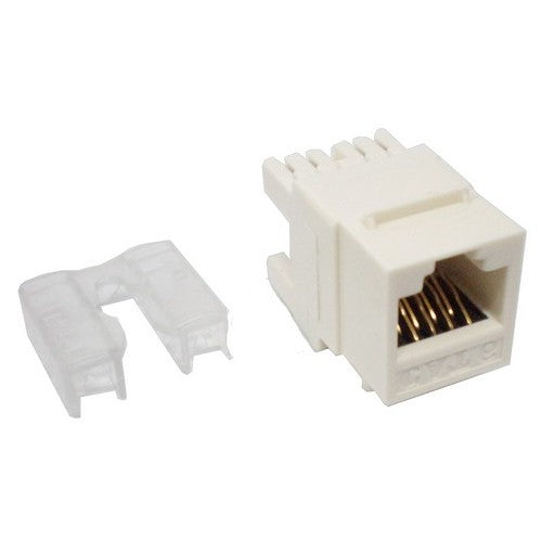Morris Products 88031 CAT6 JACK Rear Entry (180D) Wh
