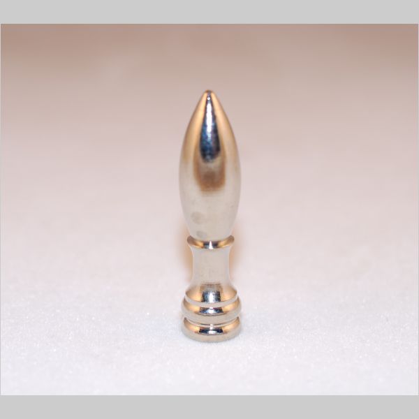 Kirks Lane-69269 - sol. brass bullet finial n/p tpd 1/4-27