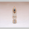 Kirks Lane-69269 - sol. brass bullet finial n/p tpd 1/4-27