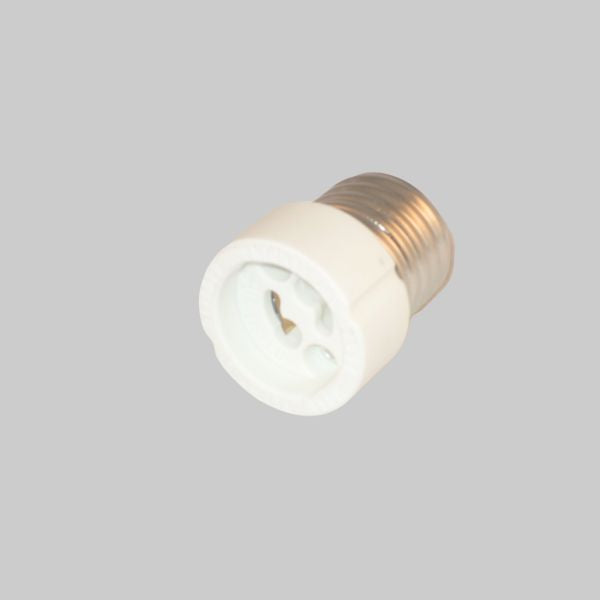 Kirks Lane-40407 - gu10 porcelain socket adapter 2 stand bs