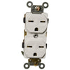Morris Products 82201 Wh 15A-250V Ind Duplex Rec