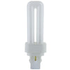 Plug-In - PLD 2-Pin Double U-Shaped Twin Tube - 9 Watt - 525 Lumens  - Neutral White - 3500 Kelvin