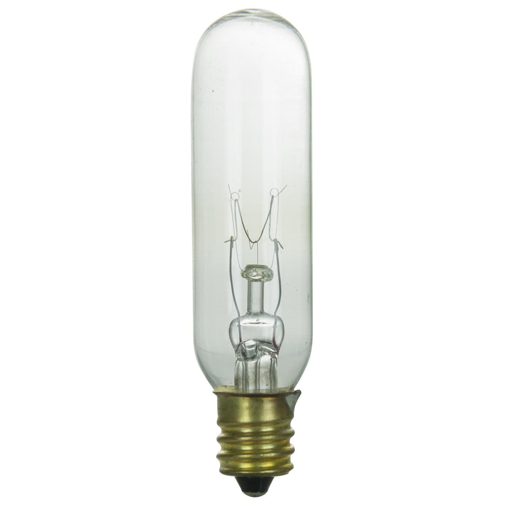 Incandescent - T6 Tubular - 15 Watt - 80 Lumens  - Warm White - 2700 Kelvin