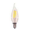 Satco S8840 - 4 Watt Candelabra Standard Tip LED Filament Lamps
